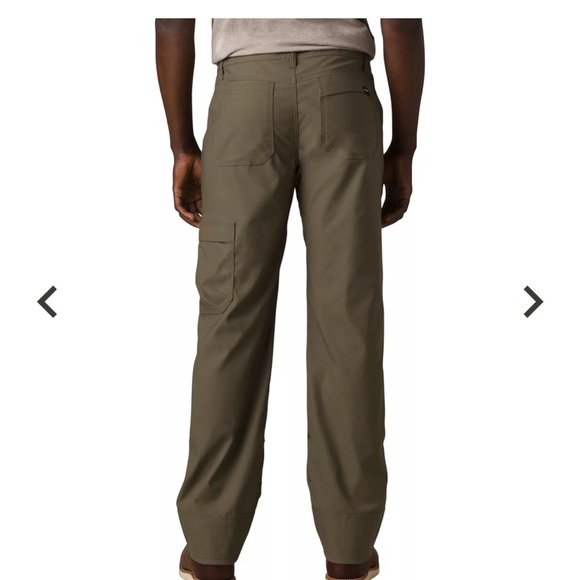 NEW prAna Stretch Zion Pant II Slate Green Size 34x30 - Picture 2 of 6